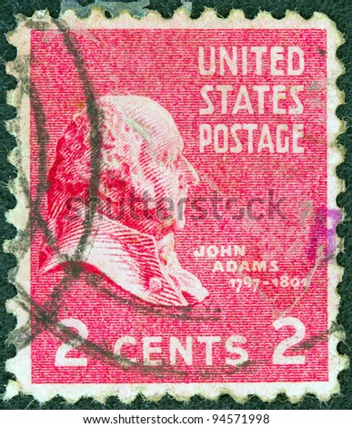 USA - CIRCA 1938: A stamp printed in USA from the 