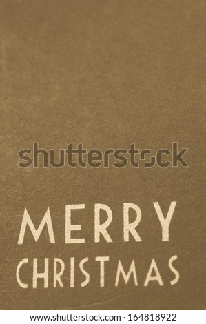 Merry Christmas label green / grey
