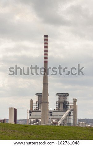 Coal power station in Kostolac - Serbia, Europe, Balkans.