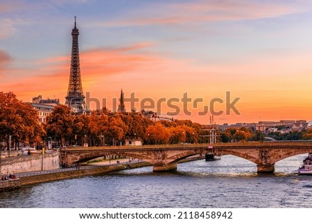 Similar – Image, Stock Photo River in autumn Autumn