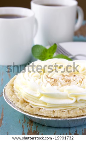 coconut cream pie