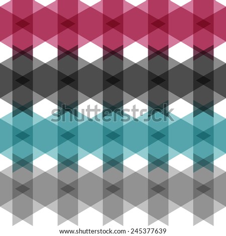 Abstract geometric colored triangles seamless pattern background