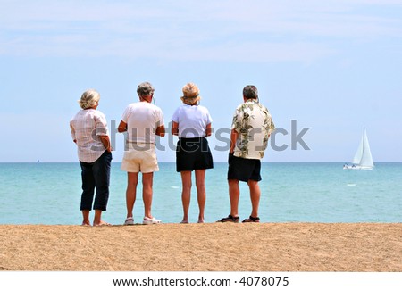 retirement planning by the beach