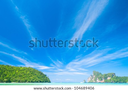 Wallpaper View Seascape Azure