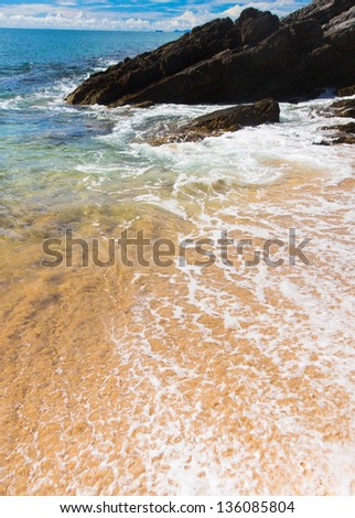 Serene Waters White Sand