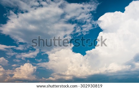 Spectacular Cloudscape Coming Storm