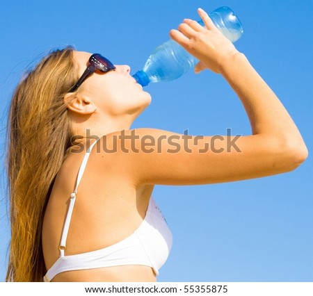 Pure water on a hot day