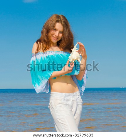 Beach Goddess Portrait