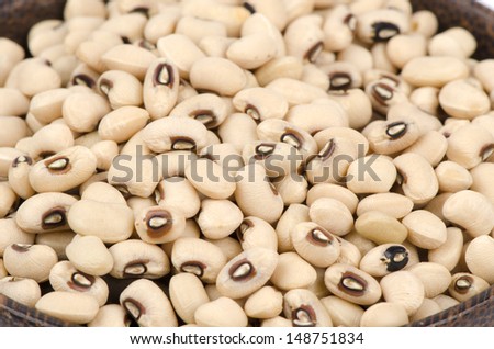 White beans.