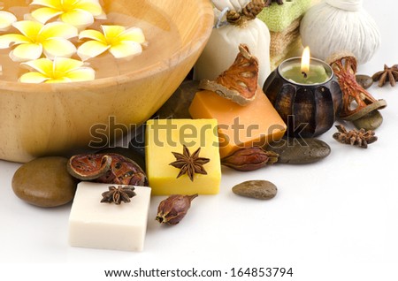 Soap made from natural ingredients for skin health.