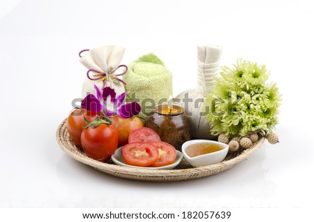 Tomato and honey for skin health