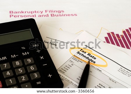 calculating tax and managing finance