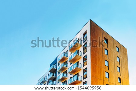 Similar – Image, Stock Photo green balcony in front of windows with closed shutters