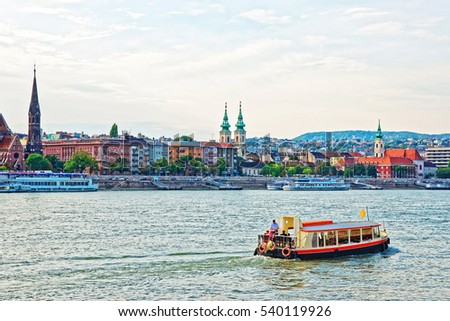 Similar – Image, Stock Photo university Danube River