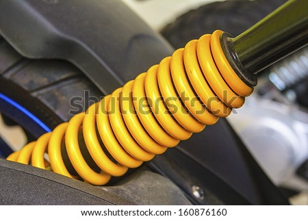 Yellow coil spring