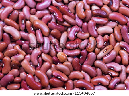 Brown beans texture. Food background. Close up