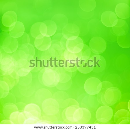 green bokeh light background, fantasy natural style