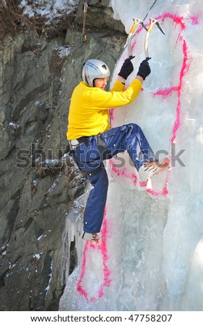 ice climbing competition
