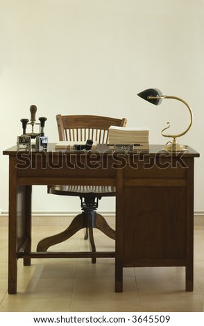 ancient desk