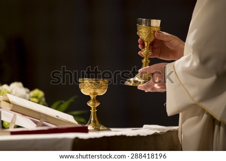 communion in a church