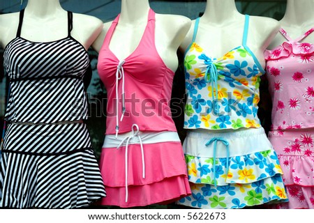 Swimming clothes in Sichuan,west of China