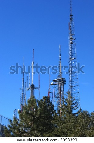 Mount Wilson, TV Broadcast Central for Los Angeles