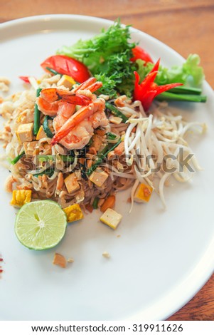 Pad Thai(Thai Fried Noodles)