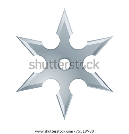 Shuriken Vector - 75519988 : Shutterstock