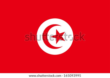 vector background of tunisia flag