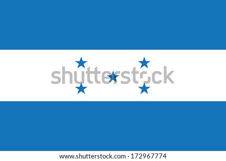 vector background of honduras flag