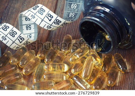 Cod liver oil omega 3 gel capsules