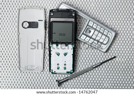 Repair mobil telephone