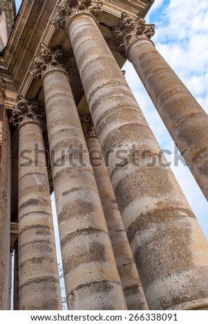 ancient column ancient architecture classic old stone design
