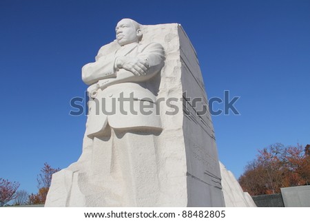 Martin Luther King Monument in Washington DC