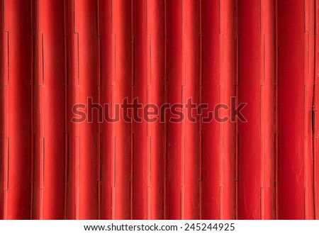 Background of the painted metal blinds