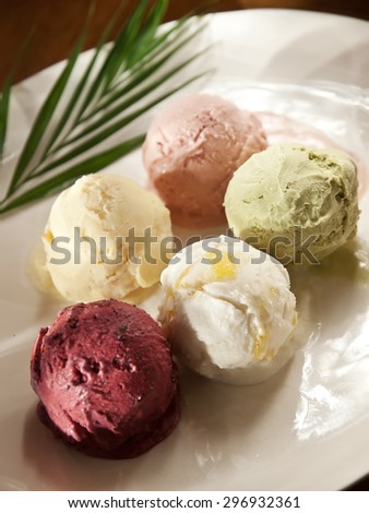 Dessert - Home-made Ice-cream