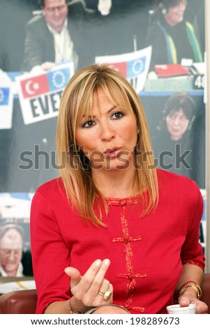 ISTANBUL, TURKEY - MAY 5: Turkish businesswoman and Boyner Holding Executive Board member Umit Boyner portrait on May 5, 2008 in Istanbul, Turkey. Umit Boyner is former President of TUSIAD.