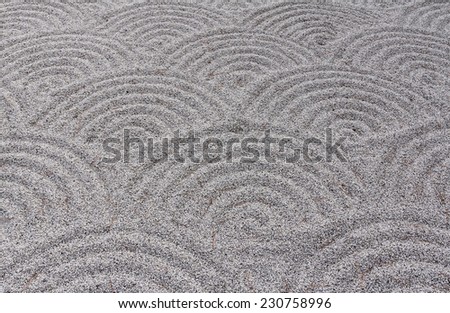 Japanese sand art