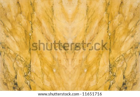 Sienna yellow breach marble texture - a hand painted imitation of marble