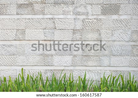 Concrete street wall, may be used as background or texture