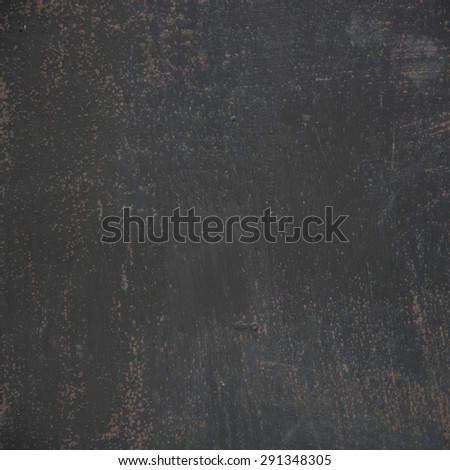 Abstract old black rusty metal background, square format