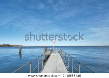 Similar – Image, Stock Photo Boat landing stage