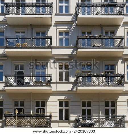 Image, Stock Photo Symmetry | in Prenzlauer Berg