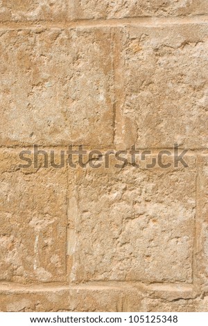 ivory brick wall texture background, antique blocks pattern
