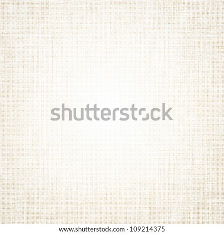 beige canvas texture with delicate grid, white background