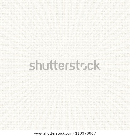 white background with beige canvas texture and subtle rays pattern
