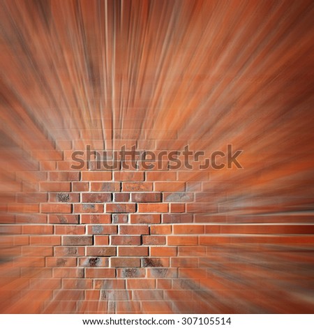 blur background, blurred brick wall texture to development concept project design