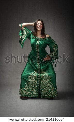 arabic dress for a crazy dance