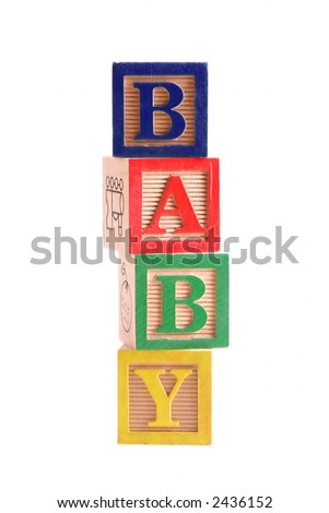 Multi-Colored Wooden Blocks Spelling The Word 