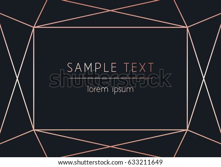 great gatsby art deco wedding invitation design template includ